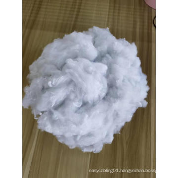 recycled polyester staple fiber optical white